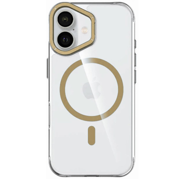 Чохол TPU Space Case Apex with MagSafe для Apple iPhone 16  Gold