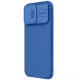 Карбонова накладка Nillkin CamShield Pro Magnetic для Apple iPhone 15 Pro Max Blue