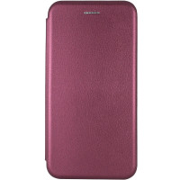Шкіряний чохол-книжка Classy для TECNO Spark Go 1 (KL4)/Spark Go 2025 Бордовий  (ITS-L-00000077697_2)