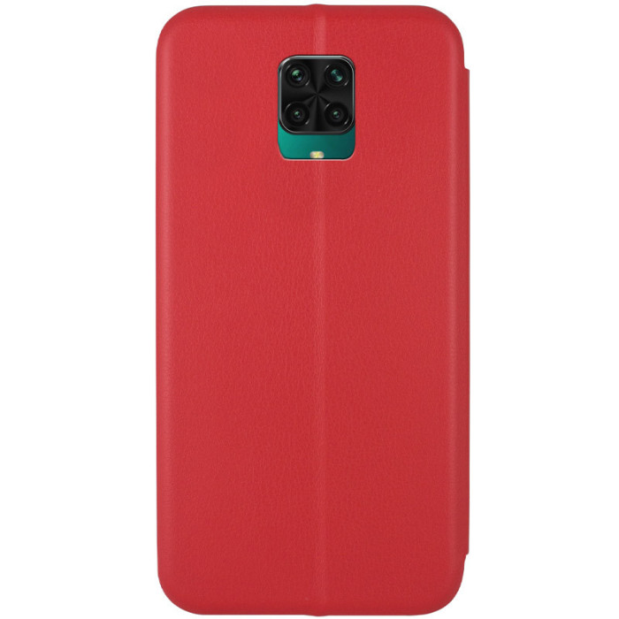 Шкіряний чохол-книжка Classy для Xiaomi Redmi Note 9s/Note 9 Pro/Note 9 Pro Max Червоний  (ITS-L-00000036238_5)