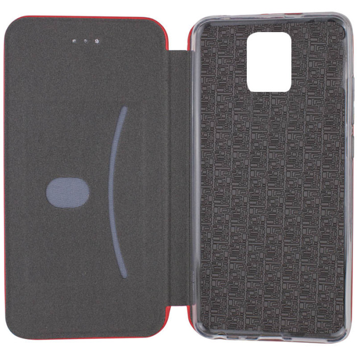 Шкіряний чохол-книжка Classy для Xiaomi Redmi Note 9s/Note 9 Pro/Note 9 Pro Max Червоний  (ITS-L-00000036238_5)