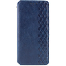 Шкіряний чохол-книжка GETMAN Cubic (PU) для Samsung Galaxy S24+ Синій  (ITS-L-00000068157_5)