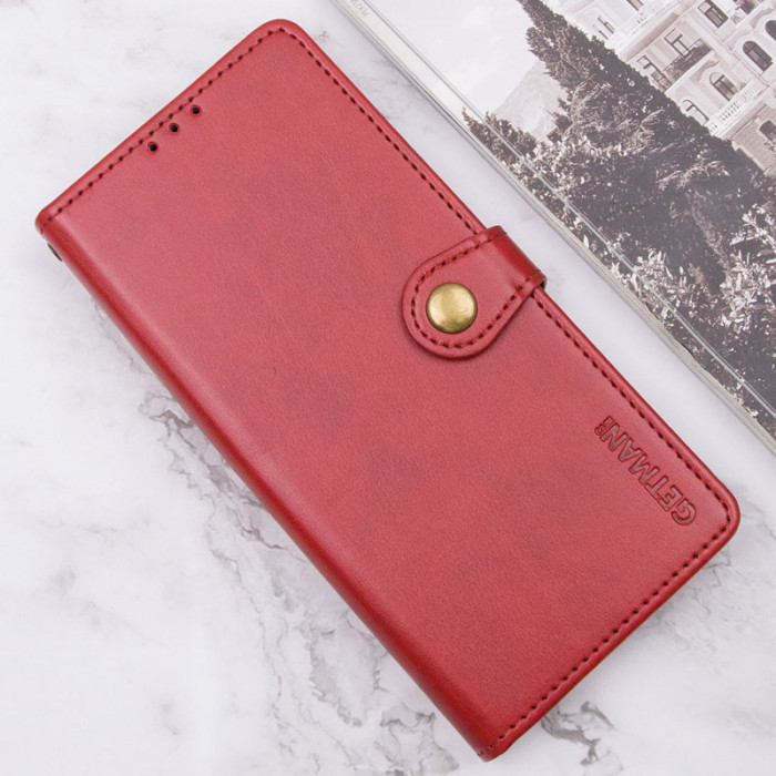 Шкіряний чохол-книжка GETMAN Gallant (PU) для TECNO Camon 30 (CL6) Червоний