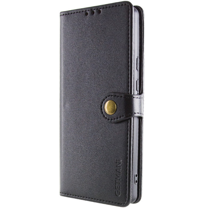 Шкіряний чохол-книжка GETMAN Gallant (PU) для TECNO Camon 30 (CL6) Чорний