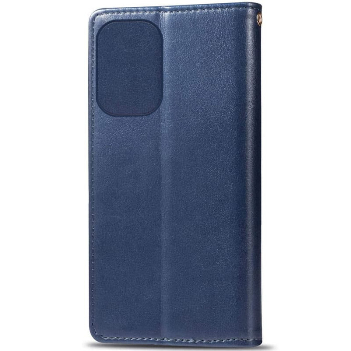 Шкіряний чохол-книжка GETMAN Gallant (PU) для Xiaomi Redmi 13 4G/Poco M6 4G Синій