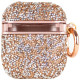 TPU чохол Bling World Rock Diamond для навушників AirPods 1/2 Рожевий  (ITS-L-00000057525_3)