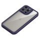 TPU чохол Transparent + Colour 1,5mm для Apple iPhone 16 Pro Max (6.9') Purple
