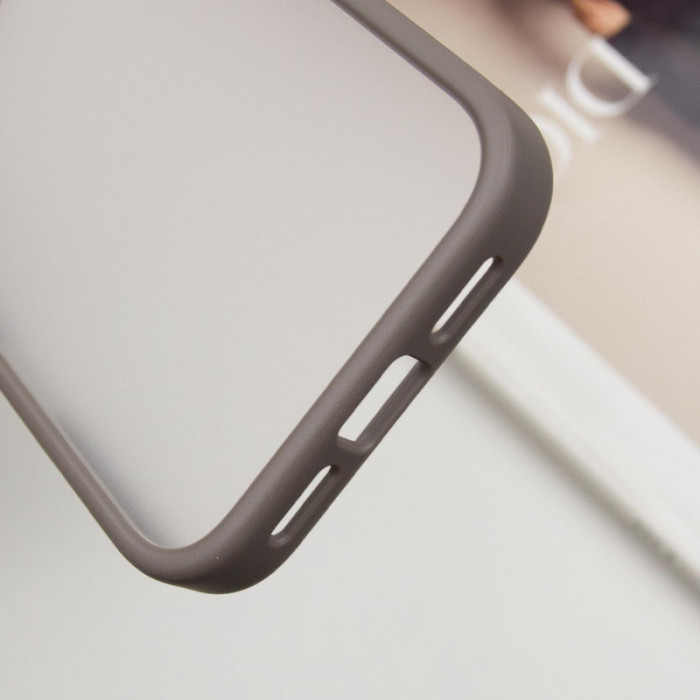 TPU+PC чехол Metal Buttons для Apple iPhone 16 