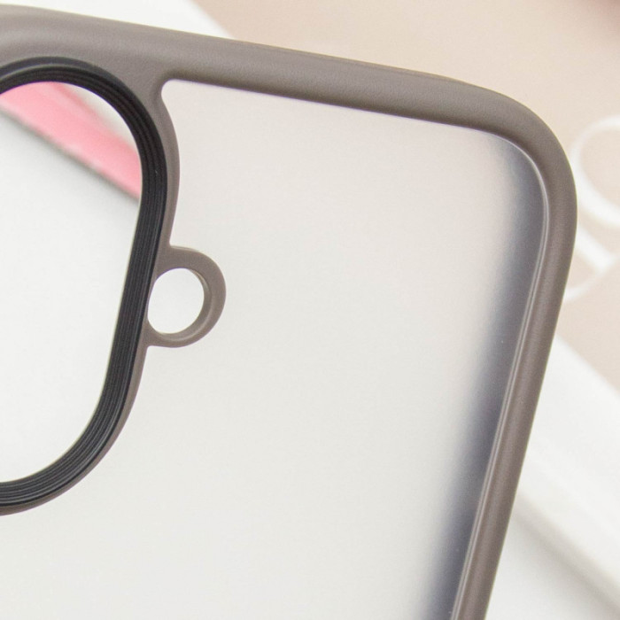 TPU+PC чехол Metal Buttons для Apple iPhone 16 
