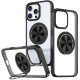 TPU+PC чехол Metal Ring with MagSafe для Apple iPhone 16 Pro (6.3')