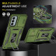 Ударостійкий чохол Camshield Army Ring для Samsung Galaxy M14 5G Оливковий/Army Green  (ITS-L-00000066134_4)