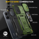 Ударостійкий чохол Camshield Army Ring для Xiaomi Redmi Note 13 Pro 4G/14s/Poco M6 Pro 4G Оливковий/Army Green