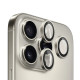 Захисне скло BlueO Metal на камеру для Apple iPhone 16 Pro/16 Pro Max/15 Pro/15 Pro Max Сірий/Natural Titanium
