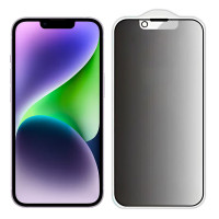Захисне скло Privacy 5D Matte (тех.пак) для Apple iPhone 13/13 Pro/14/16e/17e  Чорний  (ITS-L-00000049057_1)