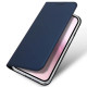 Чохол-книжка Dux Ducis з кишенею для візиток для Apple iPhone 16e  Синій