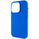 Чохол Silicone Case Full Protective (AA) NO LOGO для Apple iPhone 13 Pro Max Синій/Capri Blue