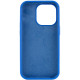 Чохол Silicone Case Full Protective (AA) NO LOGO для Apple iPhone 13 Pro Max Синій/Capri Blue