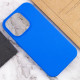 Чохол Silicone Case Full Protective (AA) NO LOGO для Apple iPhone 13 Pro Max Синій/Capri Blue