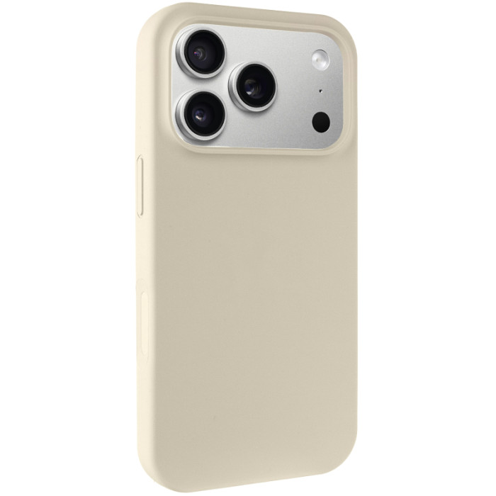Чохол Silicone Case Full Protective (AA) NO LOGO для Apple iPhone 17 Pro Max (6.9') Бежевий/Antique White