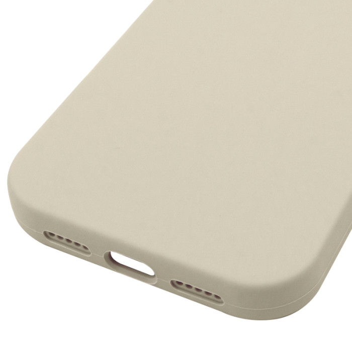 Чохол Silicone Case Full Protective (AA) NO LOGO для Apple iPhone 17 Pro Max (6.9') Бежевий/Antique White