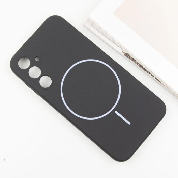 Чохол Silicone Cover Lakshmi Full Camera (AA) з Magnetic Fit для Samsung Galaxy S25+ Чорний/Black