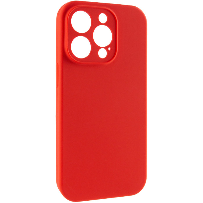 Чохол Silk Full Camera Protective (AA) NO LOGO для Apple iPhone 13 Pro  Червоний/Red