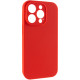 Чохол Silk Full Camera Protective (AA) NO LOGO для Apple iPhone 13 Pro  Червоний/Red