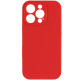 Чохол Silk Full Camera Protective (AA) NO LOGO для Apple iPhone 13 Pro  Червоний/Red