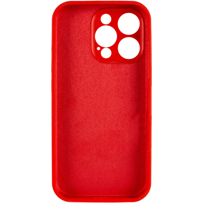 Чохол Silk Full Camera Protective (AA) NO LOGO для Apple iPhone 13 Pro  Червоний/Red