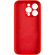 Чохол Silk Full Camera Protective (AA) NO LOGO для Apple iPhone 13 Pro  Червоний/Red