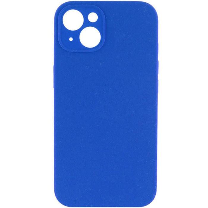 Чохол Silk Full Camera Protective (AA) NO LOGO для Apple iPhone 14  Синій/Capri Blue