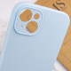 Чохол Silk Full Camera Protective (AA) NO LOGO для Apple iPhone 15  Блакитний/Sweet Blue