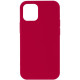 Чохол Silk Full Protective (AA) NO LOGO для Apple iPhone 13  Червоний/Rose Red
