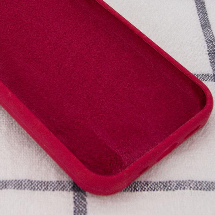 Чохол Silk Full Protective (AA) NO LOGO для Apple iPhone 13  Червоний/Rose Red