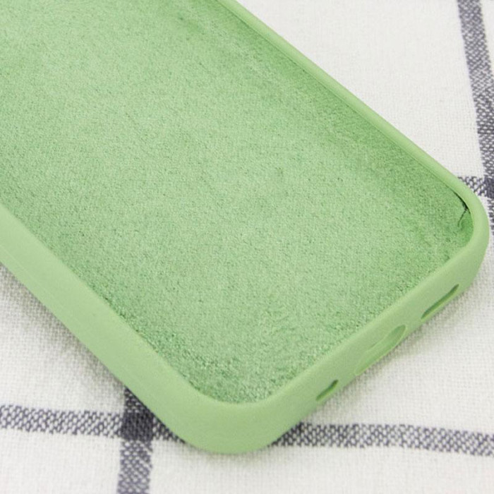 Чохол Silk Full Protective (AA) NO LOGO для Apple iPhone 13  М'ятний/Mint