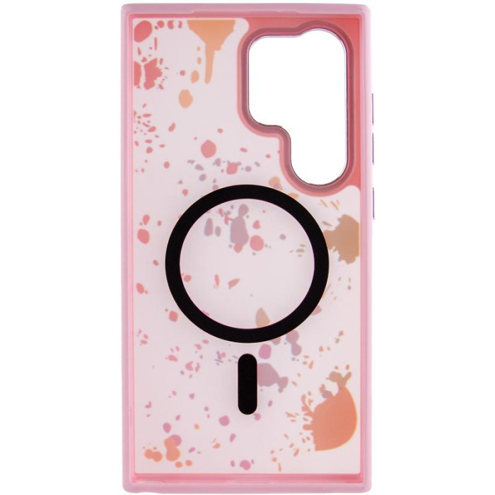 Чохол TPU+PC Flush with MagSafe для Samsung Galaxy S25 Ultra Baby pink