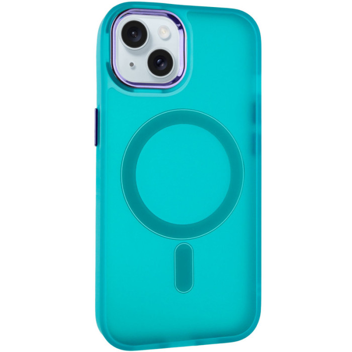 Чохол TPU+PC Lily with MagSafe для Apple iPhone 13  Green