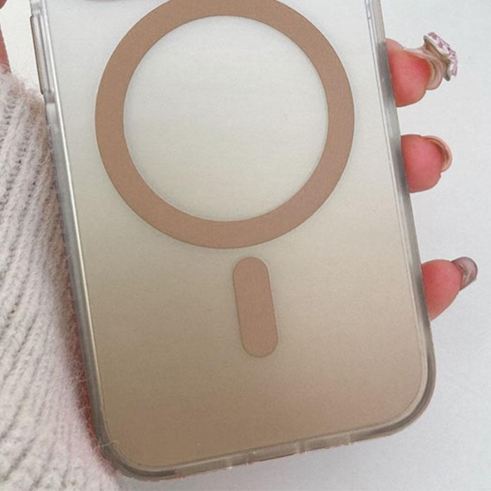 Чохол TPU+PC Phantom with MagSafe для Apple iPhone 16  Golden