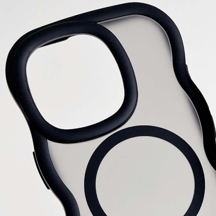 Чохол TPU+PC Undine with MagSafe для Apple iPhone 15  Black