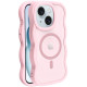 Чохол TPU+PC Undine with MagSafe для Apple iPhone 15  Pink