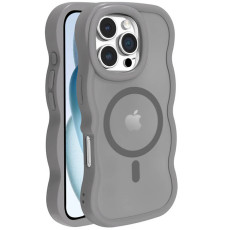 Чохол TPU+PC Undine with MagSafe для Apple iPhone 16 Pro Max (6.9') Grey  (ITS-L-00000078145_2)