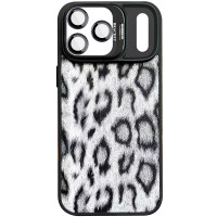 Чохол TPU+PC Wild Leopard з Magnetic Fit and Lens для Apple iPhone 17 Pro (6.3') Black