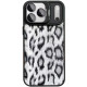 Чохол TPU+PC Wild Leopard з Magnetic Fit and Lens для Apple iPhone 17 Pro (6.3') Black
