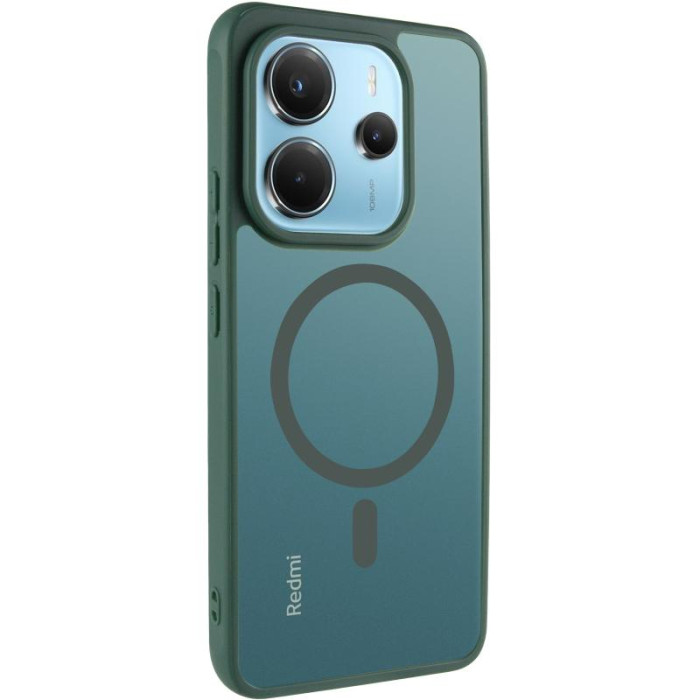 Чохол TPU Bloom with MagSafe для Xiaomi Redmi Note 14 4G (Europe version) Green