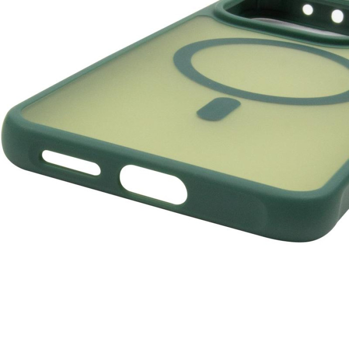Чохол TPU Bloom with MagSafe для Xiaomi Redmi Note 14 4G (Europe version) Green