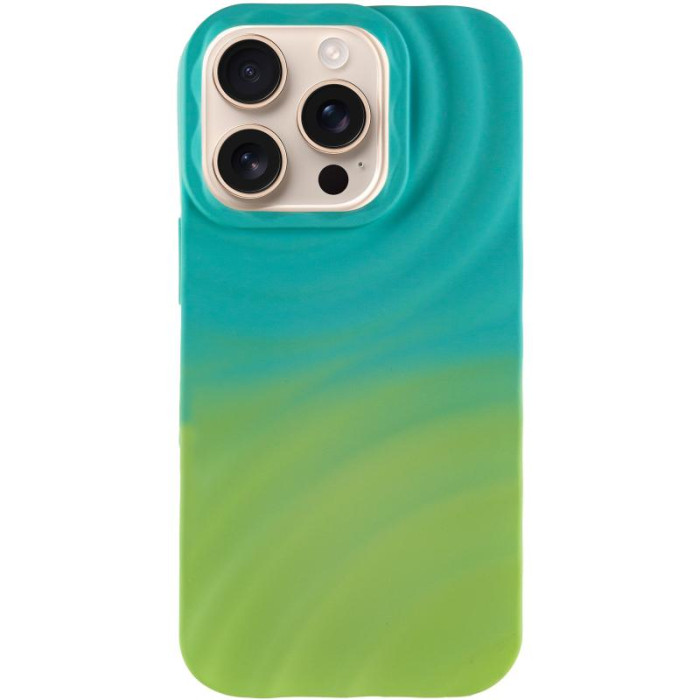 Чохол TPU ColorWave для Apple iPhone 15 Pro  Marine Green/Mint