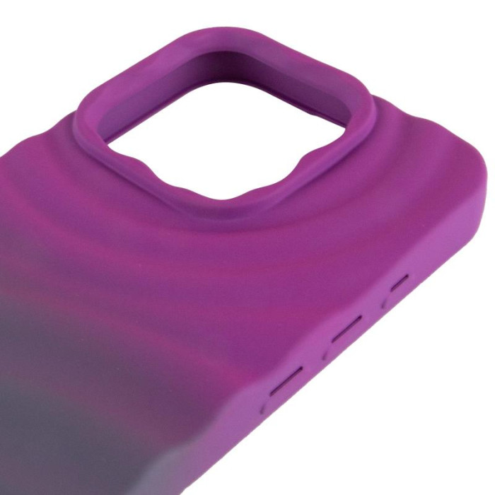 Чохол TPU ColorWave для Apple iPhone 15 Pro  Purple/Gray