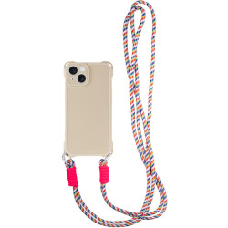 Чохол TPU CrossBody with straps для Apple iPhone 14  Antique White  (ITS-L-00000078823_1)