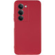 Чохол TPU GETMAN Liquid Silk Full Camera для Xiaomi Redmi 15 (EU) Червоний/Dark Red