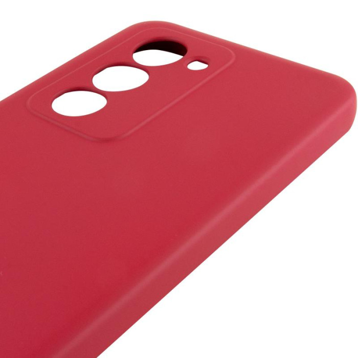 Чохол TPU GETMAN Liquid Silk Full Camera для Xiaomi Redmi 15 (EU) Червоний/Dark Red